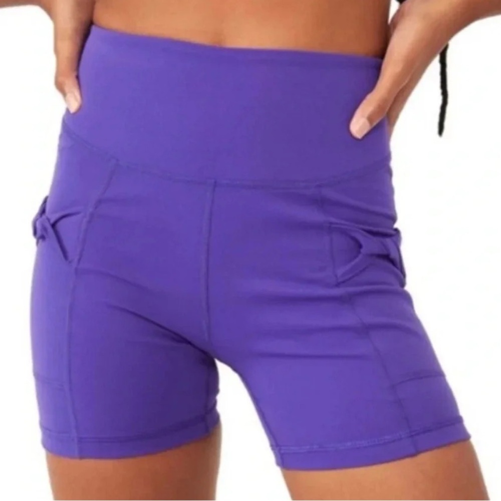 Free People FP Movement Wave Rider Shorts in Atlas Mountain